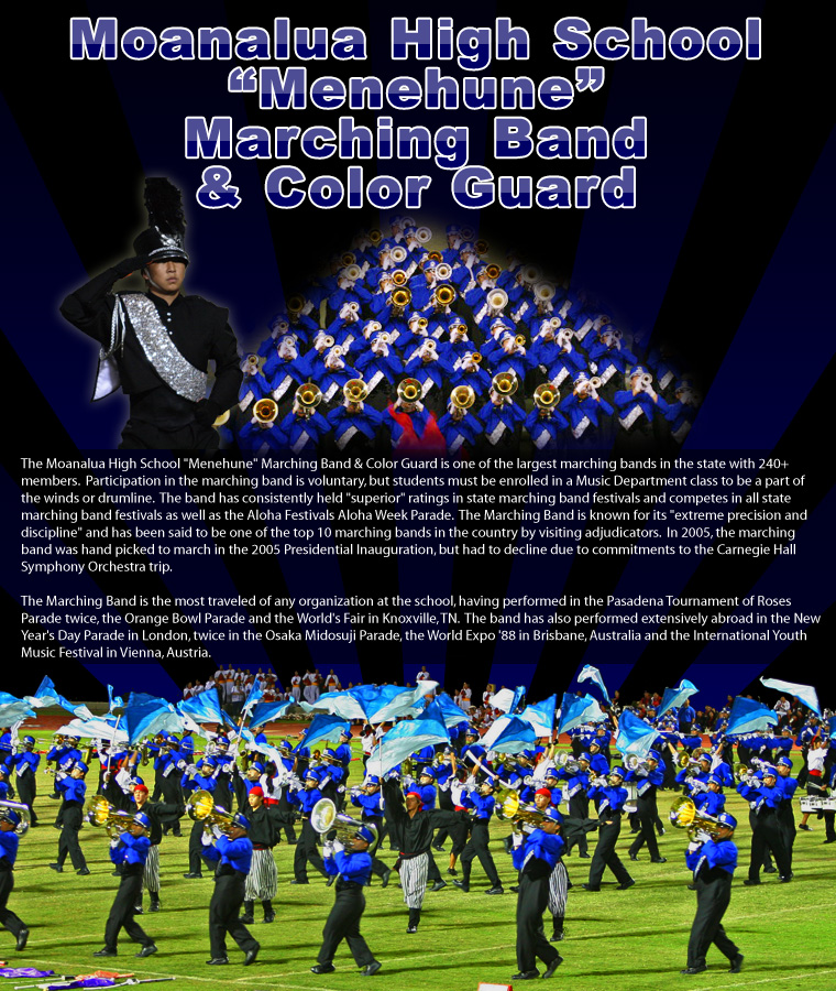 The Moanalua High School Music Department